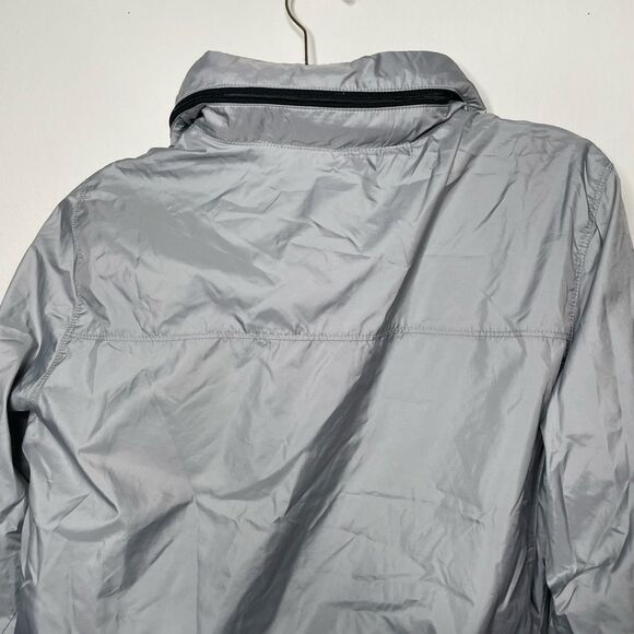 Calvin Klein Silver Windbreaker Jacket - Picture 4 of 4